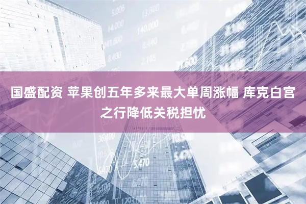 国盛配资 苹果创五年多来最大单周涨幅 库克白宫之行降低关税担忧